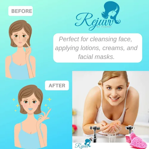 Vista 9 de Esponjas faciales comprimidas, 50 unidades, esponjas de celulosa natural para esteticistas, limpieza facial, exfoliación y eliminación
