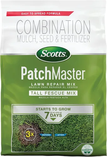 Vista 9 de Scotts PatchMaster - Mezcla de reparación de césped, mezcla de festuca alta, 4.75 libras.