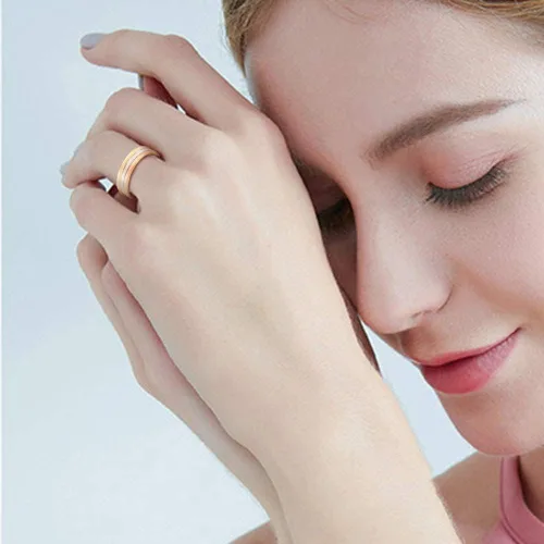 Vista 8 de (3 unidades) anillos de cobre magnéticos saludables para artritis para mujeres regalo para mujeres mamá esposa joyería mejor alivio del dolor