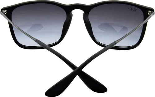 Vista 7 de Ray-Ban RB4187f Chris Low Bridge Fit Square Sunglasses
