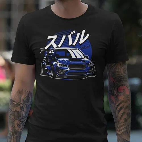 Vista 43 de Subie Generation Cars - Camiseta de manga corta para adultos, mecánico japonés de carreras, regalo para amantes de los automóviles, entusiastas