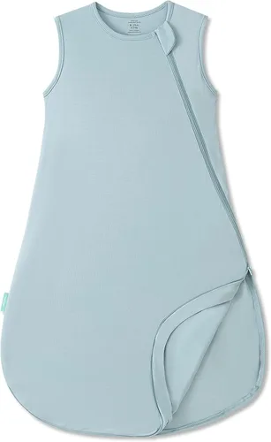 Vista 8 de PurComfy Saco de dormir súper suave de 0.5 TOG, saco de dormir de viscosa de bambú de primera calidad, manta delgada para bebé, saco de dormir