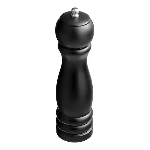 Vista 3 de OCS Parts Pro Series - Molinillo de pimienta de madera marrón con molinillo ajustable, molinillo tradicional de sal o pimienta de 8 pulgadas