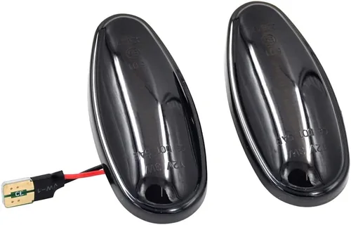 Vista 10 de Lámparas de marcador de repetidor lateral para guardabarros delanteros, ajuste OEM, luces LED ámbar de marcador lateral, compatible con modelos
