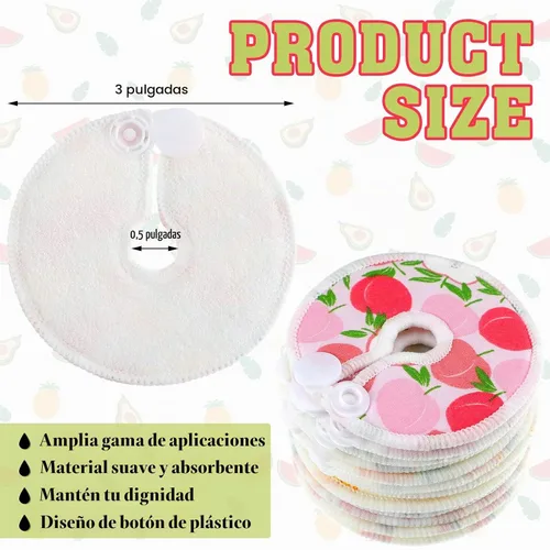 Vista 3 de Sosation - 36 fundas para botones de tubo G, almohadillas de alimentación