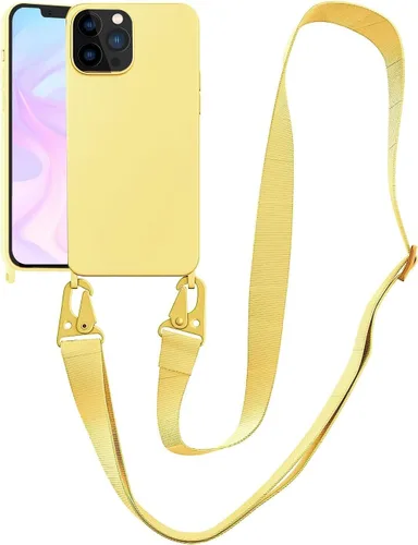 Vista 108 de Funda compatible con iPhone 8 Plus, iPhone 7 Plus/6 Plus/6S Plus con cordón, funda cruzada para iPhone con correa ajustable de silicona para iPhone