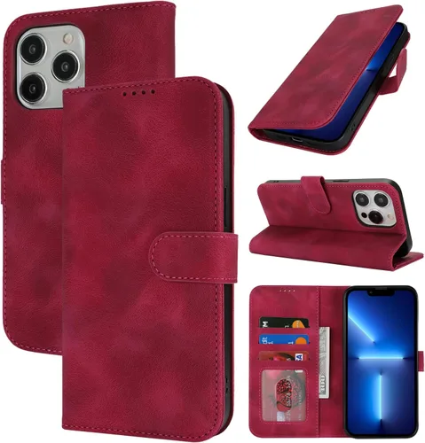 Vista 106 de Funda tipo cartera para iPhone 8 Plus iPhone 7 Plus con tarjetero para iPhone 8 Plus, funda tipo cartera para mujeres y hombres, de piel sintética