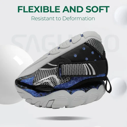 Vista 6 de SAGUARO Zapatos de agua para hombre y mujer, secado rápido, para natación, surf, playa, kayak, zapatos descalzos, puntera ancha