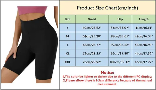 Vista 7 de 3 Pack Shorts for Women Yoga Athletic Shorts High Waisted Tummy Control Workout Shorts Elastic Comfy Shorts