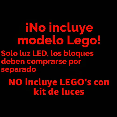 Vista 2 de VONADO Kit de luz LED compatible con Lego 21189 Skeleton Dungeon, luces decorativas de bricolaje para bloques de construcción Lego