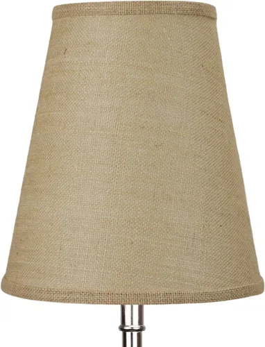Vista 2 de FenchelShades.com Pantalla de 6 pulgadas de diámetro superior x 10 pulgadas de diámetro inferior x 11 pulgadas de altura inclinada con arandela