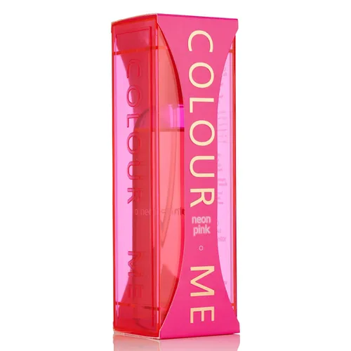 Vista 2 de COLOUR ME Milton-Lloyd Neon Pink - Perfume oriental para mujer - Fragancias florales de madera - Perfume de larga duración para mujer - Perfume