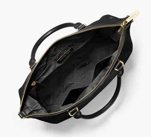 Vista 2 de MICHAEL Michael Kors Lenox Bolso de hombro de piel con piedras - negro