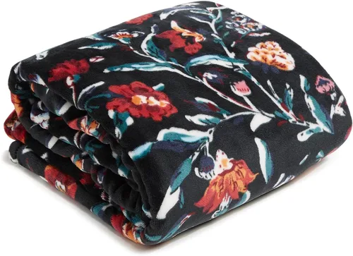 Vista 40 de Vera Bradley Manta de forro polar para mujer, manta de felpa suave para sofá, dormitorio y decoración del hogar