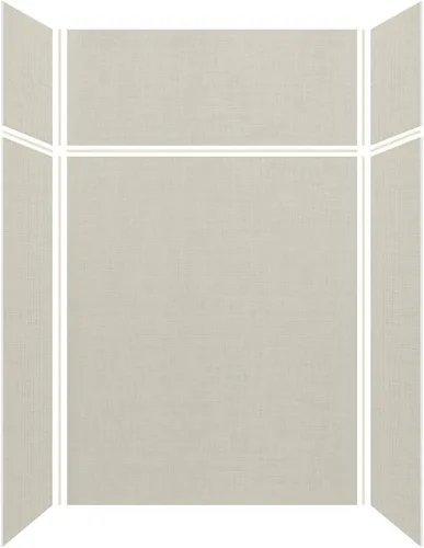 Vista 35 de Transolid EWKX363696-41 Expressions - Kit de pared de ducha de 6 paneles con extensión, 36 pulgadas de largo x 36 pulgadas de ancho x 96 pulgadas