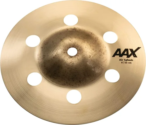 Vista 2 de SABIAN Salpicaduras de aire AAX de 8 pulgadas, acabado brillante