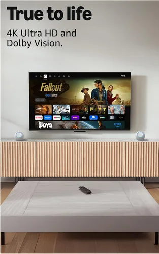 Vista 3 de Dispositivo de streaming Amazon Fire TV Stick 4K Max, compatible con Wi-Fi 6E, TV gratis y en vivo sin señal de cable o satélite