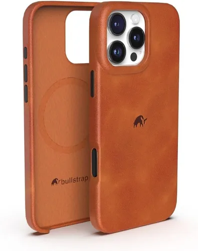 Vista 21 de Bullstrap Funda de cuero hecha a mano de alta calidad para iPhone 13 Ajuste impecable sin volumen y compatible con MagSafe Funda de cuero