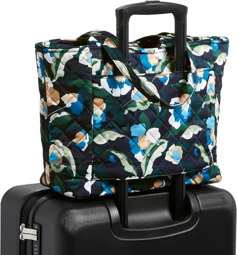 Vista 8 de Vera Bradley Bolsa de trabajo de sarga de alto rendimiento para mujer