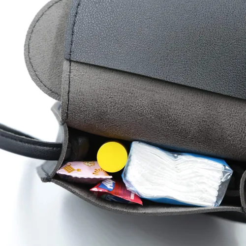 Vista 6 de Ondeam Little Mouse - Bolso cruzado con lazo para la oreja bolso de hombro de poliuretano para niños y niñas