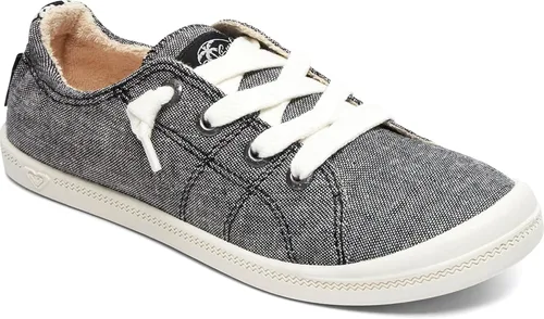 Vista 2 de Roxy Bayshore - tenis para mujer que no hay que amarrar, Negro, 8.5