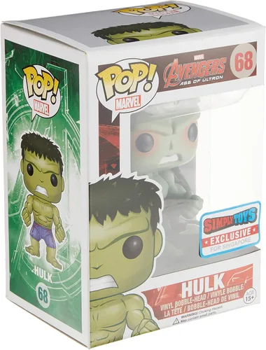 Vista 3 de Funko POP. Marvel avengers: Age Of Ultron "Savage Hulk figura de vinilo – Exclusiva
