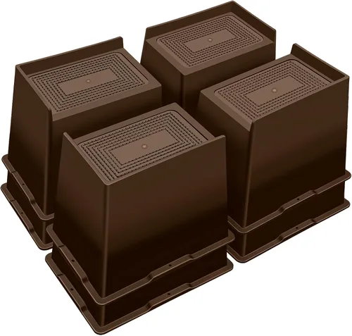 Vista 14 de ANNKUT Elevadores de cama de 2 pulgadas, resistentes, elevadores de sofá de gran tamaño, elevadores de muebles extra anchos para sofá, mesa