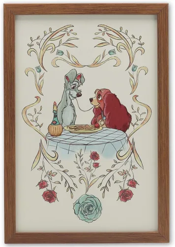 Vista 10 de Disney Peter Pan - Decoración de pared de madera enmarcada con libro dorado – Ilustración de libro de cuentos, arte de pared de Peter Pan