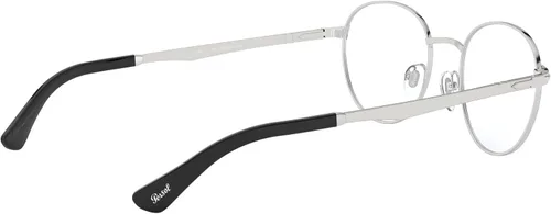 Vista 9 de Persol PO2460V - Marcos redondos para gafas graduadas Lente plateadonegrodemostración