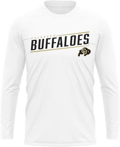 Vista 44 de Camisa deportiva de manga larga oficial de la NCAA Collegiate para hombre, colección de carbón elegante Universidad Estatal de Arizona/W/Sleek/Ls