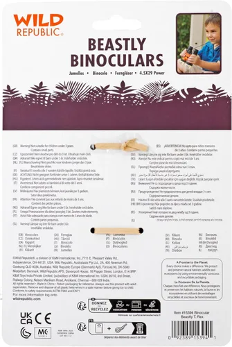 Vista 4 de Wild Republic Binocular de tigre bestial