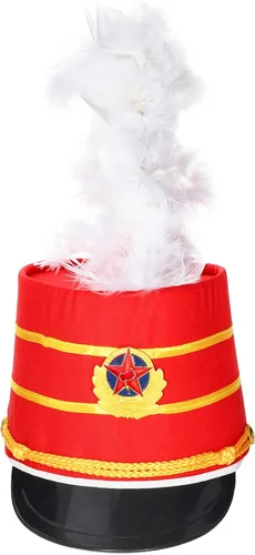 Vista 5 de Moggemol Disfraz de cascanueces para niños, bandera, guardia de honor, banda de marcha, tambor, uniforme principal