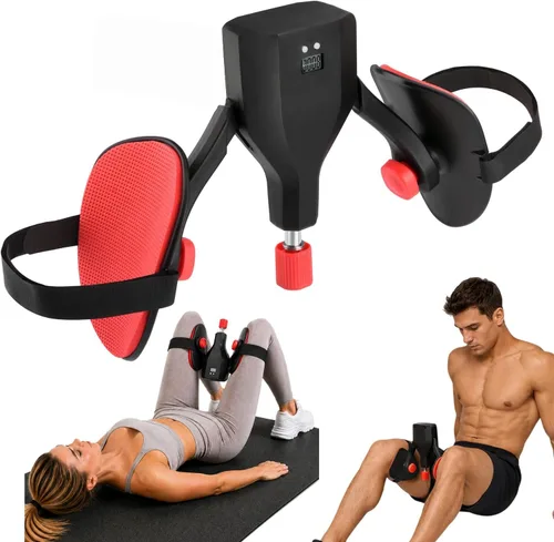 Vista 9 de Thigh Trainer Master, 22-77lbs Adjustable Inner Thigh Exerciser for Pelvic Floor Strengthening, Kegel Exercise Equipment for Women and Men, Leg