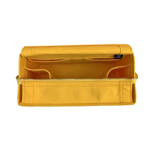 Vista 6 de Bag Organizer for Dior Book Tote Medium [Fixed Zipper Top Cover] - Premium Felt (Handmade/20 Colors)