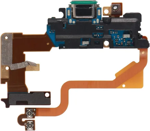 Vista 4 de Reemplazo del puerto de carga del conector de base USB con cable flexible de micrófono compatible con LG G7 ThinQ (versión de EE. UU.) G710VM