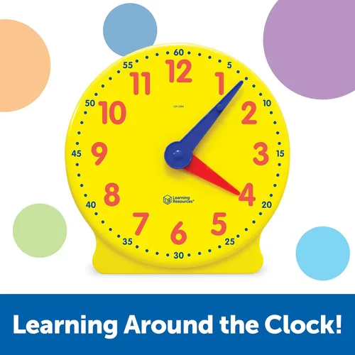 Vista 2 de Learning Resources – Reloj de estudiante Big Time, 12 horas