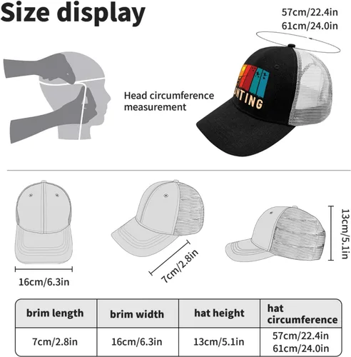 Vista 4 de devor Dad Hats Hunting Baseball Cap for Women Graphic Denim Dad Hat Adjustable