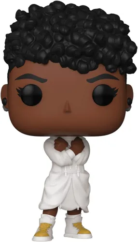 Vista 3 de Funko Pop! Wakanda Forever Set de 2 - Shuri en vestido blanco y Shuri en chándal morado