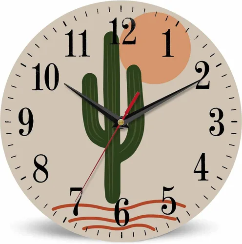 Vista 15 de Mxocom Reloj de pared de mariposa azul con grandes alas, mariposa volando a través del cielo estrellado, reloj silencioso sin tictac de 10 pulgadas