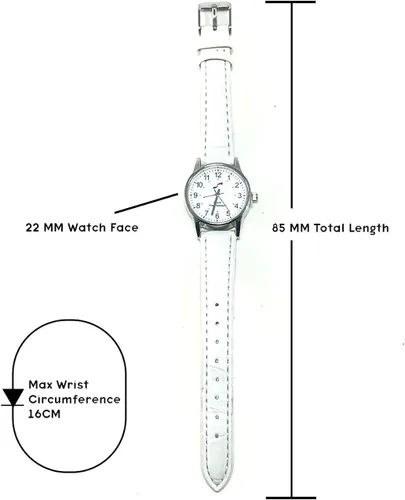 Vista 2 de Scrub Smart Basics - Reloj de mujer para enfermeras color blanco SW-W-130 pequeño Blanco Movimiento de cuarzo