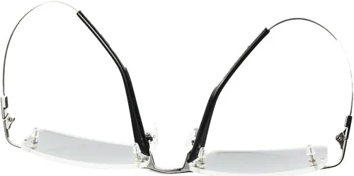 Vista 5 de Agstum Blue Light Blocking Glasses - Flexible Rimless Titanium Alloy Eyeglasses Frames Clear Lens