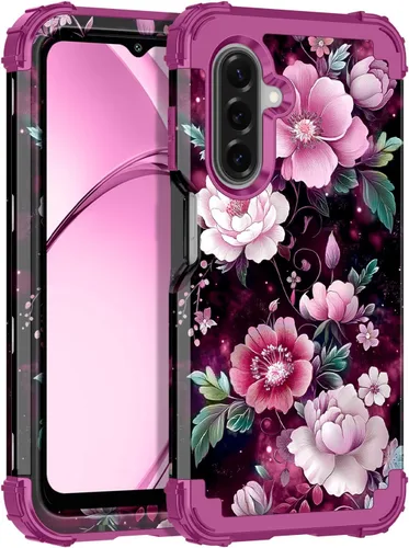 Vista 28 de Rancase para Galaxy S25, Funda de tres capas, protección resistente a los golpes, paraguas de plástico duro + funda protectora de goma de silicona