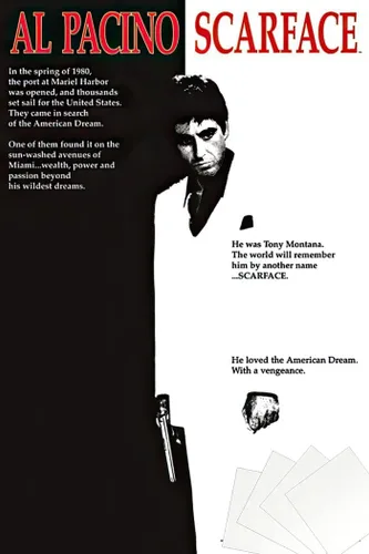 Vista 9 de POSTER STOP ONLINE Scarface - Póster de película (estilo regular) (tamaño: 24 x 36 pulgadas) (póster laminado)