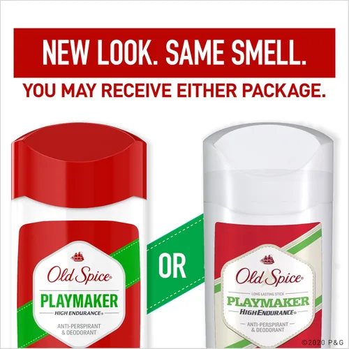 Vista 7 de Old Spice Desodorante antitranspirante de alta resistencia para hombres, Playmaker, 3.0 onzas