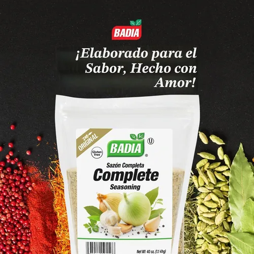 Vista 6 de Badia Condimento completo, 40 oz – Sazon Completa Savory Latin Blend
