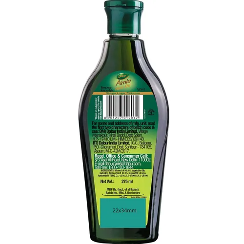 Vista 7 de Dabur Aceite para el cabello Amla 9.3 fl oz