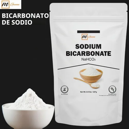 Vista 3 de mGanna 100% bicarbonato de sodio/bicarbonato de sodio 16.01 oz / 1 libra - Versátil y puro para uso doméstico y de bricolaje