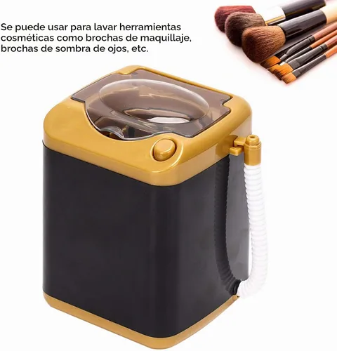 Vista 4 de Mini lavadora portátil plegable - Oro, combo de lavadora plegable para ropa de bebé, ropa interior o artículos pequeños, opción de regalo