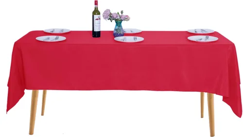 Vista 40 de Ascoza Paquete de 2 manteles cuadrados negros de tela de poliéster de 52 x 52 pulgadas para bodas, banquetes, restaurantes y fiestas