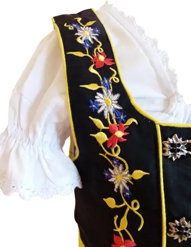 Vista 3 de Dirndl Dik05 - 3 piezas para niños, talla 10, Oktoberfest Drindle-s Dress-es costume